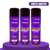 Kit 3 Tinta de Tecidos Roupas Estofados Carpetes - Tingespray 300ml